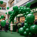Dark Green Balloon 12 Inch, 110pcs Latex Party Balloons Helium Bright Color for Birthday Baby Shower Wedding Party Supplies Arch Garland Decoration | 12inch (Normal) | B23-dark Green — 7