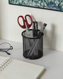 EasyPAG Pencil Holder for Desk, 2 Pack Metal Pen Organizer, Mesh Pencil Cup Organizer for Home, Office, Classroom, School, Black — 5