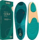 GED Golf Shoe Insoles for Men & Women, Arch Support & Shock Absorption — 1