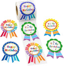 Fancy Land Happy Birthday Stickers for Kids Classroom Birthday Gifts 200 | Classic — 1