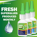 INSOIA Super Medium CA Glue, 20g, Strong Bond, with Precision Tips — 4