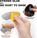 Heel Cushion Pads, 6 Pairs Heel Grips for Loose Shoes, Self-Adhesive Heel Liners Grips to Prevent Shoe Slipping, Rubbing, Blisters, Anti-Slip Shoe Inserts Size Reducer for Women Men (Black) — 4