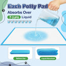 Puppy Pads 50 Pack, 34"x28" Extra Large Dog Pee Pads Thicker Disposable Dog…