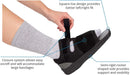 United Ortho Post-Op Shoe - Orthopedic Adjustable Recovery Shoe For Broken Foot or Toe, Post Surgery, Lightweight Medical Shoe, Left or Right Foot, (Women's Medium) — 2