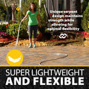BIONIC STEEL 75 Ft Garden Hose 304 Stainless Steel, 75 Ft Water Hose, Super Tough & Flexible Metal Hose, Lightweight, Crush Resistant Fittings, Kink & Tangle Free, Rust Proof, Easy to Use & Store | 75' — 5