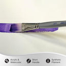 Silver Brush Limited Silverwhite Stroke Watercolor Paintbrush, Size 3/4 in — 3