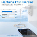 USB C to Lightning Cable for iPhone14/13/12 Fast Charger Cord 6FT+10FT [Apple MFi Certified],2Pack 20W New Braided iPhone Charger Fast Charging Apple Charging Cord for iPhone14 13 12 11 Pro Max 2