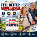 Neuropathy Nerve Cream - Fast-Acting Maximum Strength 3.7% Menthol for Feet, Hands, Legs & Toes - Cooling Nerve Comfort - Non-Greasy with Arnica, MSM & Aloe Vera - Made in USA - XL 8 oz Value Size — 4