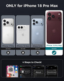 Goton 3 in 1 for iPhone 18 Pro Max Case with Privacy Screen Protector — 2