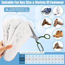 2 Pairs Steppers Insoles 4D Cloud – Cushion Support - Black - US Men 7.5-10.5 — 6