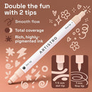 ARTISTRO Skin Tones Dual-Tip Acrylic Paint Marker Pens - Set of 24 — 3