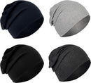 Skull Caps for Men, Cotton Slouchy Beanie, Chemo Headwear for Women — 1