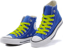 AOMIDI Flat Shoelaces 5/16" | 2 Pair | For Sneakers and Converse Shoelaces — 6