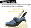 Kids Carbon Fiber Insole to Correct Children's Tip Toe Walking, Rigid Shoe Insert for Healthy Walking Habits, Plantar Fasciitis and Pain Relief, 7 Toddler, 144mm, 1 Pair — 3