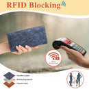 FALAN MULE Ultra Slim Thin Wallet for Women Bifold Leather RFID Blocking Designer Credit Card Holder — 7