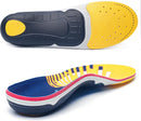 Plantar Fasciitis Relief Arch Support Insert Flat Feet Orthotics para - Yellow - MEN (6-6 1/2)|WOMEN (8-8 1/2)--250MM — 1