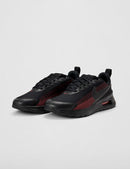 Nike Men's Air Max Nuaxis Shoes - Black/Black/Bright Crimson/Black — 6