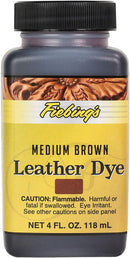 Fiebing's Professional Leather Oil Dye - 4 Ounces, Show Brown — 7