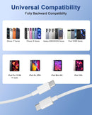 [Apple MFi Certified] iPhone 18 17 16 15 Charger Fast Charging Cable 6FT 3
