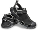 Crocs Men's Swiftwater Mesh Deck Sandals | 7 | Black — 7