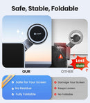 VICSEED Tesla Phone Mount【Strongest Magnet Power】Foldable Hidden Tesla Phone Holder Fit for All Phone, Tesla Model 3 Model Y for MagSafe Car Mount, Tesla Model 3 Accessories, Tesla Model Y Accessories | Black photo 6