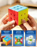 D-FantiX Speed Cube Set 2x2 3x3 4x4 5x5, Adult Stress Relief Fidget Toys — 3