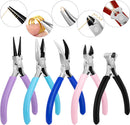 5 Pack Jewelry Pliers Tool Set, Wire Wrapping Tools for Jewelry Making — 4