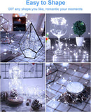 20 Pack Fairy Lights Battery Operated 3.3ft 20 LED Mini String Lights Copper Wire Twinkle Lights for Mason Jars Festivals Wedding Christmas Party Centerpiece Table Decorations, Warm White & Cool White | 3.3 Feet 20 LED | Warm White + Cool White — 4