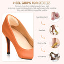 6 Pairs 4D Heel Pads for Shoes Too Big for Women Men, Heel Grips Cushions for Pain Relief, Inserts Prevent Loose Shoes Slip Blisters Scar, Heel Protectors for Friction (6, Multicolor, Fabic) — 2