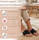 2 Pairs Metatarsal Pads for Women Men Ball-of-Foot Cushions Foot Pain Relief for Morton's Neuroma Metatarsalgia Support with Gel Pad (Black + Khaki, S) 5