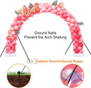 Chamvis Balloon Arch Kit with Electric Balloon Pump, Adjustable Balloon Arch Stand Frame Garden Arbors: for Wedding Baby Shower Birthday Party | Arch and Balloon Pump — 5