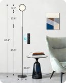 EDISHINE LED Floor Lamp 1300LM Super Bright Reading Floor Lamps Black — 8