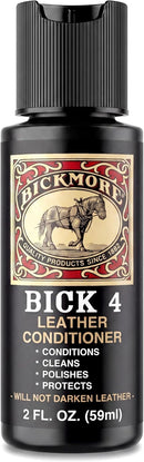 Bick 4 Leather Conditioner & Cleaner, Won't Darken Boots, Couch, Bags 2 oz — 1