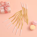 PHD CAKE 24-Count Gold Spiral Long Thin Metallic Birthday Candles, Cake Candles, Birthday Parties, Wedding Decorations, Party Candles — 4