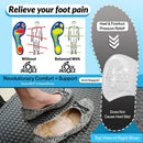 Shoe Bubble Orthotic Insole – Memory Gel Insoles for Plantar Fasciitis, Pronation, Heel Pain, Arch Supports, Midfoot Support (Transparent (Thicker Support), Medium) - Small — 6