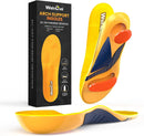 Plantar Fasciitis Arch Support Insoles - Welnove High Arch Support Inserts for Standing All Day - Planter Facetious Relief Support Inserts - Heel Spur Relief Shoe Insoles Men Inserts -2XL — 1