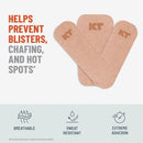 KT Health Blister Prevention Tape – 30 Precut Strips for Blister Protection, Strong Adhesive, Dermatologist Tested, Ideal for Athletes and Active Lifestyles – Beige | 3.5 Inches — 2