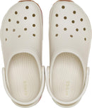 Crocs Unisex Adult Classic Retro Runner Clogs – Summit White — 5