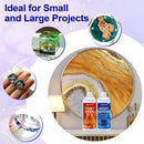 JANCHUN Crystal Clear Epoxy Resin Kit 2 Gallon, Bubble-Free, Anti-Yellowing, Self Leveling Easy Mix 1:1 Coating and… — 5