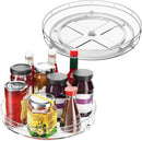 Optish 2 Pack 9.5" Lazy Susan Organizer for Cabinet, Non-Skid Turntable — 1