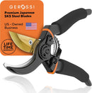 Premium Bypass Pruning Shears for Gardening, Heavy Duty Ultra Sharp Blade — 1