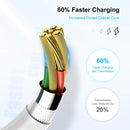 [ Apple MFi Certified ] iPhone Charger 6ft, Long Lightning to USB Cable 6 Feet, Fast Apple Charging Cable Cord 6 Foot for iPhone 14 Pro Max/13 Pro Max/12 Mini/11 Pro/11/XS/XR/8/7/6s/iPad,Air 4