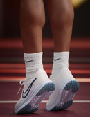 Nike Women's Run Defy Road Running Shoes - White/Blue Void/Football Grey/Work Blue — 3