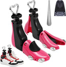 Shoe Stretcher Women Men, Boot Stretcher Wide Feet, 4-Way Shoe Widener & Expander for Stretch Length & Width | rose | 2 — 1