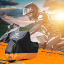 Tokept Motorcycle Cover Waterproof Outdoor Storage Fits Up to 116"