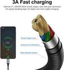 USB C Cable 5 Pack 6FT, USB A to Type C Fast Charger Cord photo 4