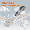 Memory Foam Insoles Men, Women Shoe Inserts for Standing All Day, Shock Absorption Comfort Shoe Pads for Plantar Fasciitis Relief, Work Boots, Running & Walking - Gray — 5