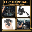 Phone Holders for Your Car, 2 in 1 Universal Stable Cup Car Phone Holder | Black photo 6