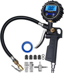 DigitPro Digital Tire Pressure Gauge with Inflator 3-250 PSI