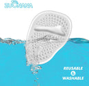 ZUCNANA Ball of Foot Cushions, Gel Shoe Inserts Heel Inserts Women 2 Pairs - Clear — 6